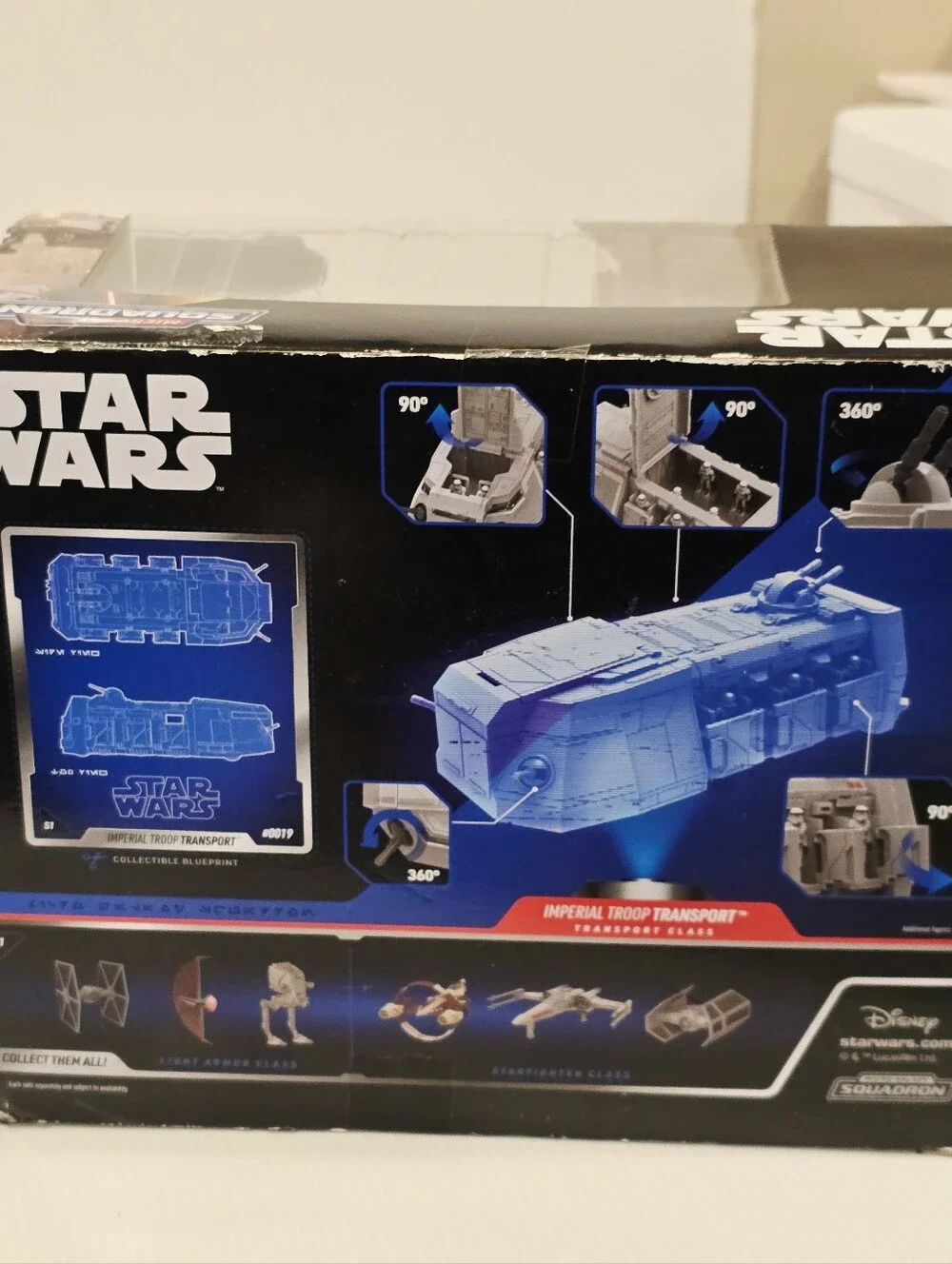 Star Wars Micro Galaxy Squadron Imperial Troop Transport New